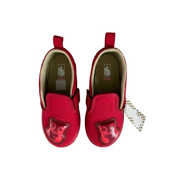 Vans x Haribo Red Slip-On Toddler Trainers Shoes ( 9.5 ) - Picture 4 of 5